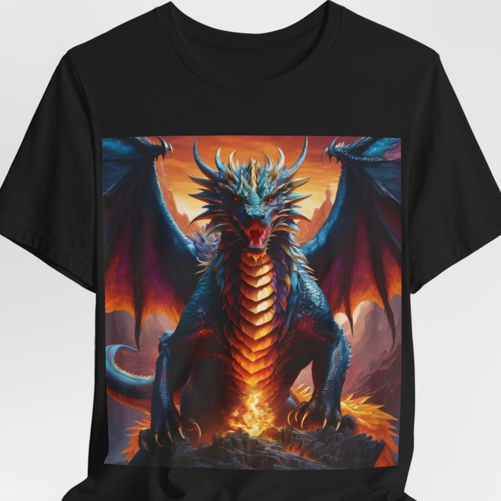 Dragon empire graphic t-shirt dragon realm